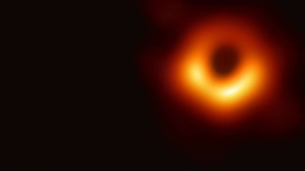 Foto eines Schwarzen Lochs
